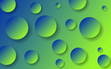 Abstract fluids background composition with vibrant color and dynamic shape. Trendy Background template.