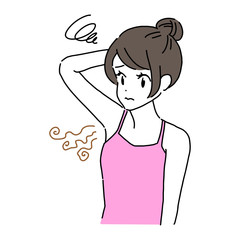 脇の悩み　女性