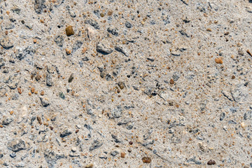natural texture background river sand and stones