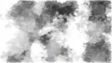 Monochrome texture. Image includes the effect the black and white tones. surface looks rough. Dark design background surface. Gray printing element.