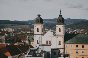 Obraz premium church of trenčin