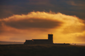 Obraz premium Cornwall sunset 