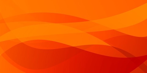 illustrazione a fasce intrecciate tonali arancio