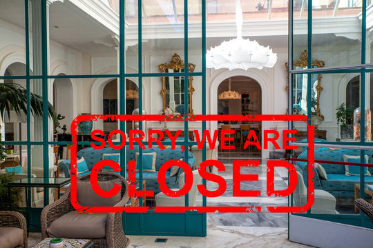 hotel closed due to pandemia Covid-19