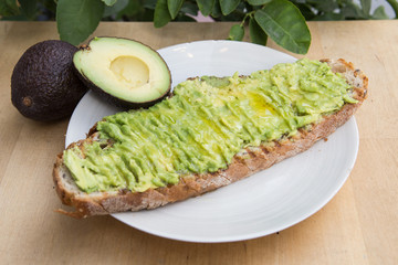 sandwich with avocado