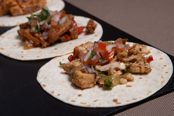 Traditional mexican tacos