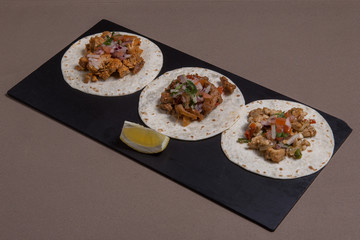 Traditional mexican tacos