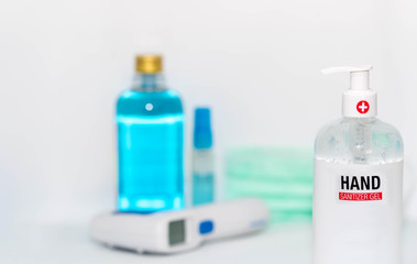 Concept protective equipment coronavirus,