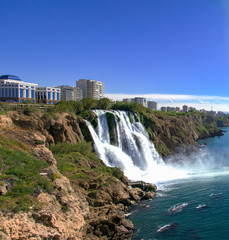 Obraz premium Wodospad Antalya