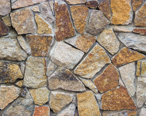 Obraz premium Finishing with granite stones