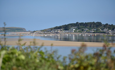 Rock viewed from the Camel Trail, Cornwall