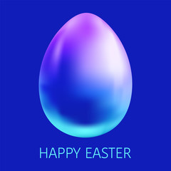 Happy Easter background template. Vector.