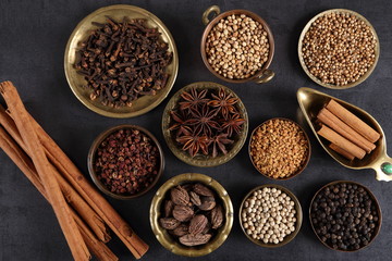 Culinary spices.