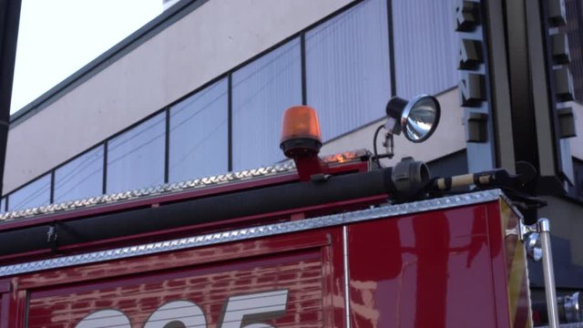 Fire Truck at Emergency scene