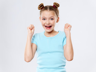 portrait of a little girl