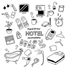 Hotel Illustration Pack