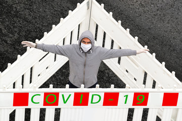 coronavirus covid-19 quarantine concept 