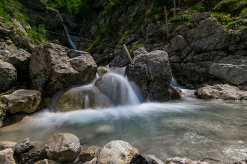 river in the mountains