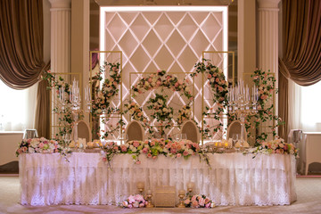 Beautiful wedding arrangement for special wedding