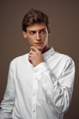 portrait of a young man