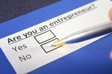Are you an entrepreneur?