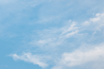 blue sky with clouds