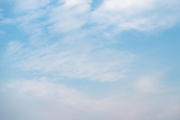 blue sky with clouds