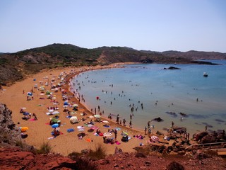 Cavalleria beach in Minorca, Balearic Islands