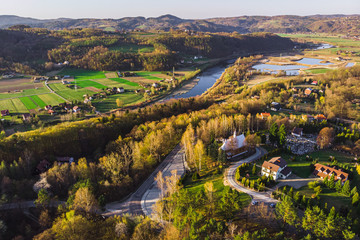 rożnów, jezioro, dunajec © Tomasz
