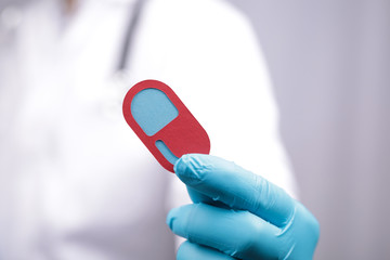 doctor Virus outbreak, health threatening virus vaccination.