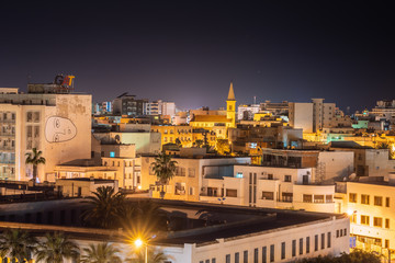 nightscape, sousse