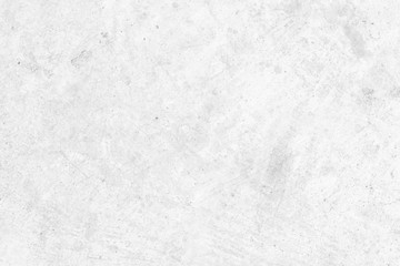 Old grunge white cement wall texture for background