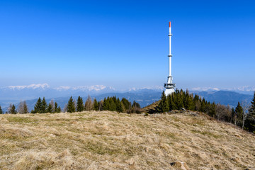 TV tower on 