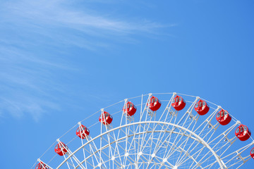 青空と観覧車