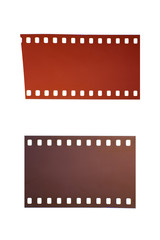 (35 mm.)Vintage film frame.With white space.film camera.