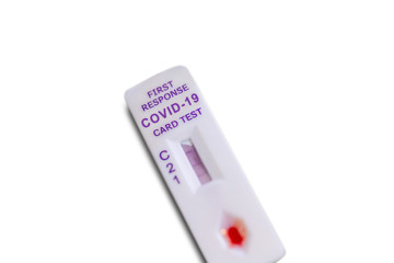 COVID-19 rapid test kit is a qualitative lateral flow immunochromatographic assay for the detection of IgM and IgG antibodies to SARS-CoV-2 in human whole blood, serum or plasma samples.