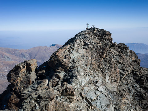 summit of mont viso
