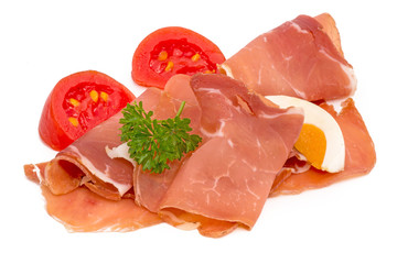 Roher Schweineschinken