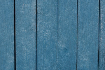 Blue wooden wall