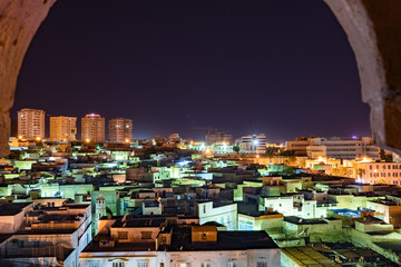 nightscape, sousse