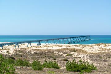 LA TESTE (Bassin d'Arcachon, France), le wharf de La Salie