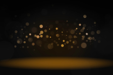 Bokeh lights product background