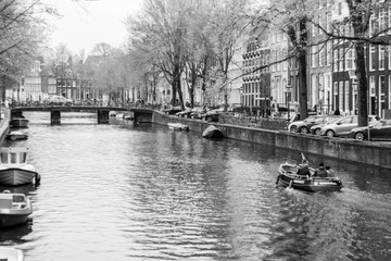 Fototapeta premium Amsterdam Street