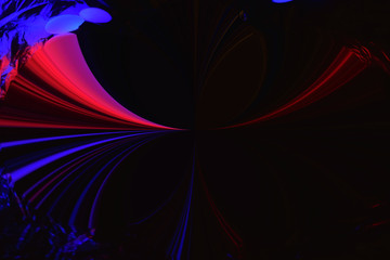Fototapeta premium abstract background with glowing lights