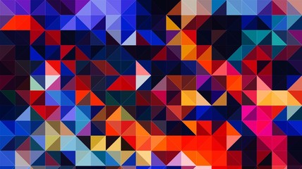 Naklejka premium Abstract Colorful Geometrical Artwork,Abstract Graphical Art Background Texture,Modern Conceptual Art