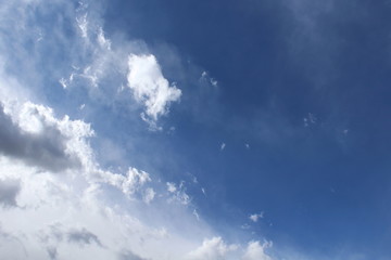 Cielo e nuvole in Primavera - paradiso