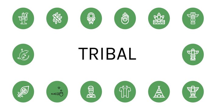 Tribal Icon Set