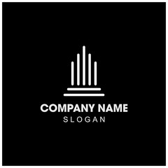 Property Logo Template Design Vector Illustration