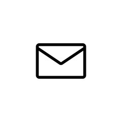 envelope icon, envelope sygn and symbol vector design