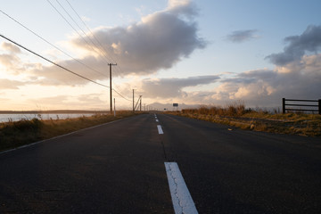 夕暮れ